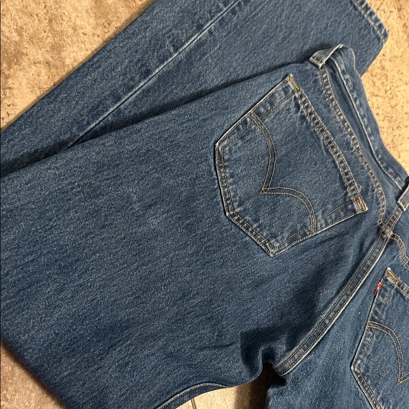 Levi's 501 Men's Blue Jeans 34x34 - Picture 5 of 6